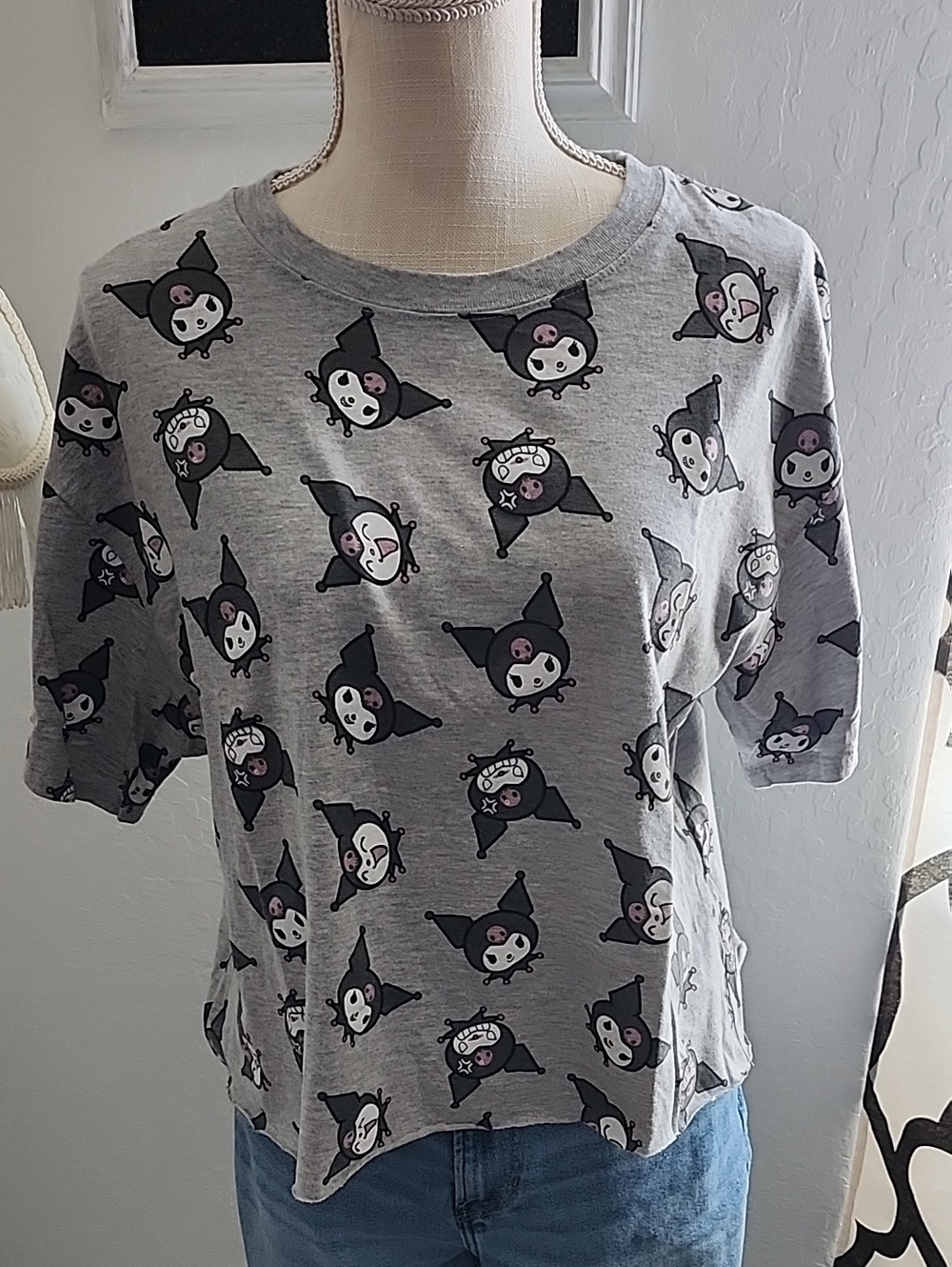 Kuromi Cropped Tops.
